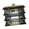 Miniatyrbild 1 av 3: 1:64 Diecast Bil Display Case Showcase med Ljus för Födelsedagspresent Leksaksbilar American