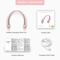 Pikkukuva 3 / 5: Kannettava Bladeless Personal USB Neck (PINK)