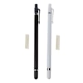 Miniatyrbild 4 av 5: Universal Stylus Penna Dubbla Mjuka Spetsar Skärm Kapacitiv Stylus Penna för Mobil Android Telefon Smart Penna Tillbehör WHITE