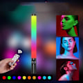 Pikkukuva 2 / 3: RGB-valokuvauslamppu, täyttövalo, kaksoisvärilämpötila, värillinen LED-käsivalaisin, täyttövalotikku, videovalo