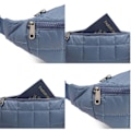 Pikkukuva 4 / 5: Yksivärinen vyötärölaukku naisille ja miehille, vyölaukku, unisex-vyölaukku säädettävällä hihnalla, pieni crossbody-laukku, rintalaukku caramel colour