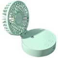 Pikkukuva 2 / 5: Mini Desktop Spray tuuletin paristolla (vihreä)