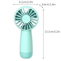 Pikkukuva 2 / 4: Ladattava mini-USB-tuuletin (vihreä)