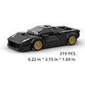 Miniatyrbild 2 av 4: Speed Racer bil Leksaksset, Speed Racing Bil Byggmodell, Champion bil Mini Byggset (07-167 st)