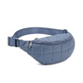 Pikkukuva 1 / 5: Yksivärinen vyölaukku naisille miehille Vyölaukku Unisex Vyötärölaukut säädettävällä hihnalla Pieni crossbody-laukku Rintalaukku karamellin värinen Blue