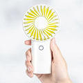 Pikkukuva 1 / 5: Kädessä pidettävä minituuletin, pieni käsituuletin, kannettava USB-ladattava taskutuuletin [4000 mAh, 5-20 työtuntia]