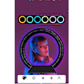 Pikkukuva 1 / 4: 10 cm:n kamera LED RGB -rengasvalo puhelimen valokuvaukseen, LED-rengasvalo USB-täyttölamppu selfie-meikkiin suoraan lähetykseen