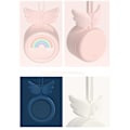 Pikkukuva 2 / 5: Kannettava Angel Wings Kannettava tuuletin (vaaleanpunainen)