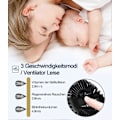 Pikkukuva 3 / 4: Clip Fan Mini USB Pöytätuuletin Hiljainen 720 Rotation 3 Nopeuksia & Yövalo 2000 mAh Akku 5V-2A varten