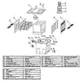 Miniatyrbild 5 av 5: Reserv Komplett Set Med Filtersvampar Filterskum Del Biologiskt Filter Cbf-350