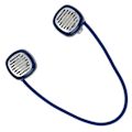 Pikkukuva 1 / 5: USB-ladattava terätön kaulatuuletin (SININEN)