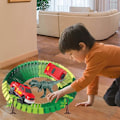 Miniatyrbild 2 av 5: Dinosaurieleksaker Flexibel Bana Byggsats för Barn 3 4 5 6 År och Uppåt 52 Delar
