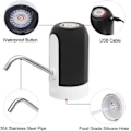 Pikkukuva 5 / 5: Dispensador de Agua, 5 gallonaa USB-ladattava vesipullopumppu Vesipullon kannu-annostelijapumppu kotiin, toimistoon, retkeilyyn, matkailuun.