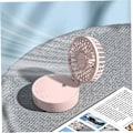 Pikkukuva 4 / 5: Mini Desktop Spray tuuletin paristolla (vaaleanpunainen)
