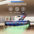 Miniatyrbild 4 av 5: Dammsugare för V7 V8 V10 V11 V15 Dammsugare Golvmunstycksborste med LED, Belyser Dolda Damm