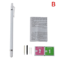 Miniatyrbild 1 av 5: Universal Stylus Penna Dubbla Mjuka Spetsar Skärm Kapacitiv Stylus Penna för Mobil Android Telefon Smart Penna Tillbehör WHITE