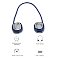 Pikkukuva 2 / 5: USB-ladattava terätön kaulatuuletin (SININEN)