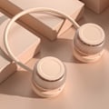 Pikkukuva 1 / 5: Kannettava handsfree-tuuletin (vaaleanpunainen)
