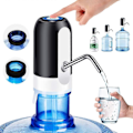 Pikkukuva 1 / 5: Dispensador de Agua, 5 gallonaa USB-ladattava vesipullopumppu Vesipullon kannu-annostelijapumppu kotiin, toimistoon, retkeilyyn, matkailuun.