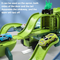 Miniatyrbild 5 av 5: Dinosauriespår Mini Racerbilar Födelsedagspresent För 3 4 5 6 År Gamla Fordon Flygplansleksaker green