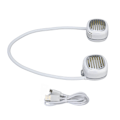Pikkukuva 1 / 5: USB-ladattava terätön kaulatuuletin (valkoinen)