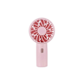Miniatyrbild 1 av 5: Portable Mute uppladdningsbar handhållen fläkt (rosa)