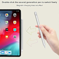 Pikkukuva 4 / 5: Metallinen matta liukumaton suojakotelo Apple Pencil 2 -kynälle Black
