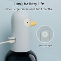 Pikkukuva 5 / 5: 400 ml:n automaattinen saippua-annostelija ABS-materiaalia, älykäs pesukone kylpyhuoneeseen, USB-latauksella varustettu vaahtosaippua-annostelija