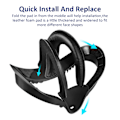 Miniatyrbild 3 av 5: 4 delar/ set Ersättning för Oculus Quest2 Leather Eye Mask Shade