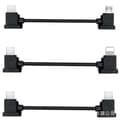 Miniatyrbillede 2 af 3: Kabel til belysning/USB Type-C/Micro-USB til DJI Mavic Air2 mini2 iPhone Lightning PVC 30CM iPhone Lightning PVC 30 cm iPhone Lightning PVC 30 cm
