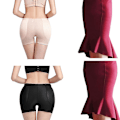 Miniatyrbild 1 av 4: Kvinnors Buttless Bottom Byxor, Butt Lifting Body Shaper Colour 4XL