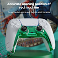 Miniatyrbilde 2 av 5: Dekorativ stripe for PS5-håndtak, trimstripe, deksel, kontroller, joystick-skall, verktøy silver
