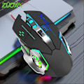 Miniatyrbillede 3 af 5: ZUOYA G8 Trådløs Mus Ergonomisk Lysende Hurtig Respons Anti-slip Komfortabel Greb Computer Tilbehør 3600DPI Computer Trådløs Gaming Mus til Desktop