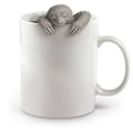 Miniatyrbild 5 av 5: Söt Te Herbal Leaf Sil Strainer Filter Sloth Spice Diffuser Teinfuser
