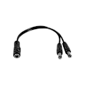 Miniatyrbillede 1 af 5: 5,5x2,1mm 1 til 2 M/F DC Splitter Kabel til Sikkerhed CCTV Kamera