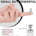 Miniatyrbillede 4 af 5: 18 stk. Push Pin Magneter Køleskabsmagneter Hvidtavlemagneter