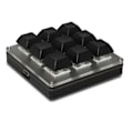 Miniatyrbild 2 av 5: 9-Tacks Trådlöst Anpassningsbart Tangentbord 2.4G USB Bluetooth -Läges Tangent Anpassning Hot-Swappable Tangenter