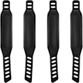 Miniatyrbilde 1 av 5: 2 Par Sykkelpedalstropper, Universelle Pedalstropper 17 x 12 Tommer for Treningssykkel Hjemme eller på Treningssenter