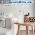 Miniatyrbilde 2 av 5: Automatisk Luftfrisker Spray Dispenser med Fjernkontroll Timer Funksjon Stille Drift Veggmontert Spray Luftfrisker white