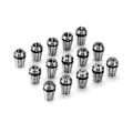 Pikkukuva 1 / 5: 15 kpl ER11 Tarkkuusjousiholkkisarja CNC-kaiverrusjyrsinkoneen sorvin istukkatyökaluun 1,0 mm - 7,0 mm ja 1/4