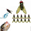 Miniatyrbilde 1 av 5: 20 stk Bioniske Fluestanglokk, Farge Små Fluestangkroker Fluestanglokk green large 20pcs