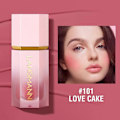 Miniatyrbilde 5 av 5: Kinn Rouge 8 Farger Silkeglatt Lysende Hud Multi-bruk Naturlig Kinnfarge Blush Ansiktsmakeup Flytende Blush 1 stk Ansiktsblush