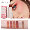 Miniatyrbilde 5 av 5: Multifunksjonell sminkepinne highlighter rougepinne kinn rouge highlight shadow rougepinne bar ansikt concealer contouring 04 blush stick