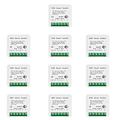 Miniatyrbillede 1 af 5: 1-10 stk. Tuya Mini 16a Wifi Switch-modul med Smart Life App 2-vejs kontrol,