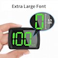 Miniatyrbillede 4 af 5: KMH Biltilbehør GPS Digital Head-Up Display Stor Skrift Hastighedsmåler Bil HUD 2,8 Tommer Til Bil Lastbil Bus Plug and Play