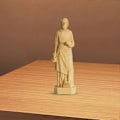 Miniatyrbild 5 av 5: Sankt Josef Staty Snickare Josef Hus Säljande Välsignelse Resin Figur Skulptur Jesu Fader Skrivbordsdekoration Ornament Present