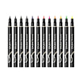 Miniatyrbild 3 av 5: 12 färger Eyeliner Pen Charming Matte Vattentät Långvarig Inte Blommande Cat Eye black