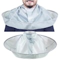 Miniatyrbillede 2 af 5: 3 stk. Hårklippeskåbe Foldbar Vandafvisende Justerbar Børn Voksne Loop Hårklippesløjfe Og Farvningsværktøjer Barber Umbrella Kappe