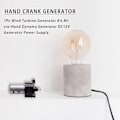 Miniatyrbild 2 av 5: 1 st Vindkraftverk Generator Kit - Handdynamo Generator Dc12v Generator Strömförsörjning