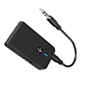 Miniatyrbilde 1 av 5: Bluetooth 5.0 Sender og Mottaker, 3-i-1 Trådløs Bluetooth-adapter, 3,5 mm Bluetooth Lydadapter (svart)